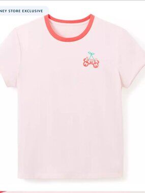 Minnie Mouse Icon Cherry T-Shirt for Women - Small